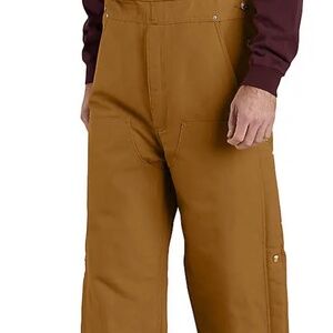 Carhartt insulated bib 52x30